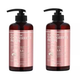 Cica 약산성 시카 여신 레시피 헤어팩 트리트먼트 겸용 500g /1+1 Mildly Acidic Shea Nourishing Recipe Hair Pack Treatment 500g / 1+1