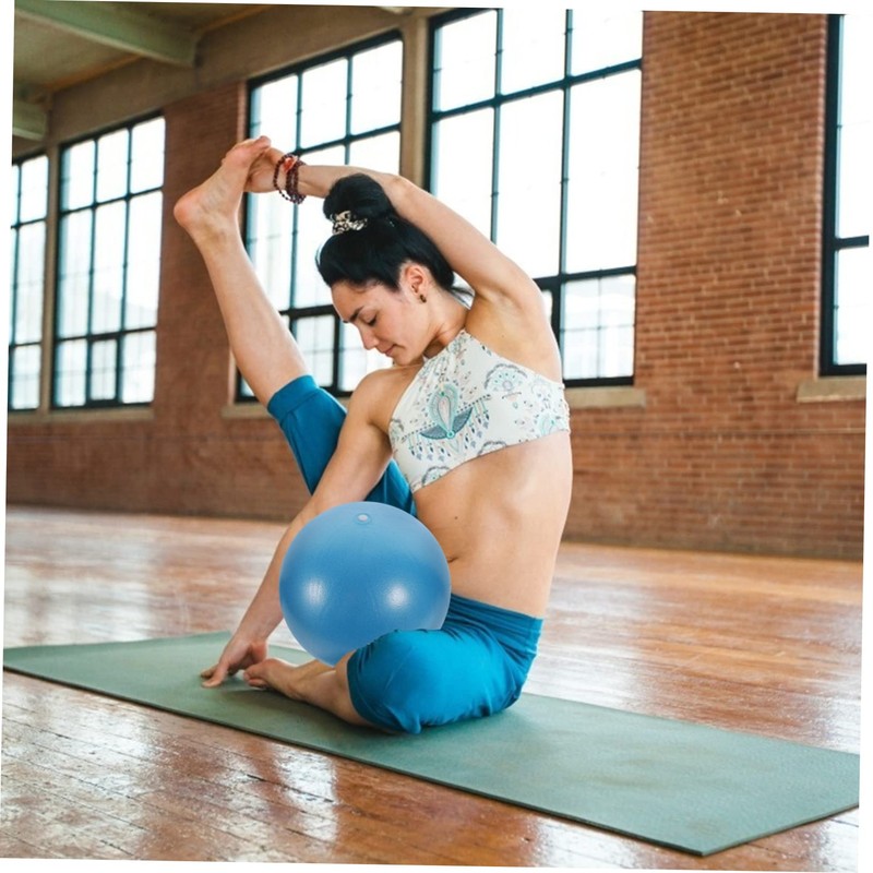 WOONEKY 9 Inch Gym Pilates Ball Small Exercise Ball for