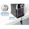 CARL Pencil Sharpener, CC-2000, Custom, Red, 5-Point Selector. Manual, Quiet