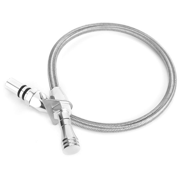 Tbest Stainless Steel Dipstick for GM TH350 Tranny SBC BBC