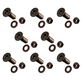 8 Cat/Bobcat Style Cutting Edge Bolts, Nuts, & Washers- 5/8 x 2 1/2", 159-2953