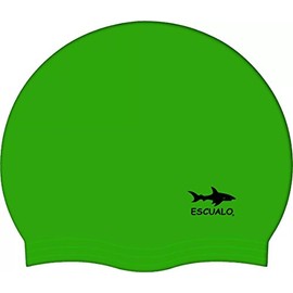 escualo Gorra para Natacion Unisex Modelo Adulto (Silicon) Impermeable, Unitalla, Color Verde