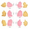 KH Cortadores Galletas Surtido Impresión 3d Unicornio 6figuras