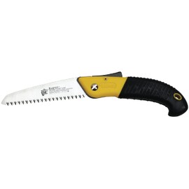 Barnel Z130+C 5-1/4-Inch Folding Straight Blade Tri-Edge Landscape Pruning Hand Saw With Belt Clip & Case