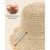 Zylioo S/M/L/XL Straw Fishing Hats for Large / Small Head,