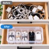 Clear Cable Organizer Box for Charging Cords and Accessories –