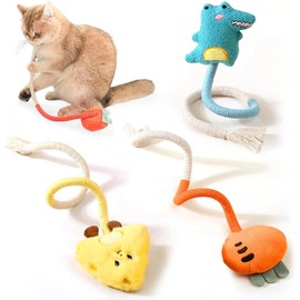 Cat Toy, Chewing Toy, String, Non-Cut, 3-Piece Set, Chew Stick, Cleaning Teeth, Brushing Teeth, Cat Toy, Relieves Lack of Exercise, Obesity, Stress Relief, Cat Playing, Tool, For Adult Cats, Kittens,