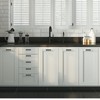 HOME EDIT Matte Black 5 Pack Square Bar Drawer Handles