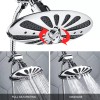 BRIGHT SHOWERS NEW Overhead Rain Showerhead and Handheld Shower Head