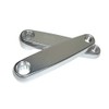 QU-AX Unisex - Adult Crank 3095102400 Crank, Silver, One Size