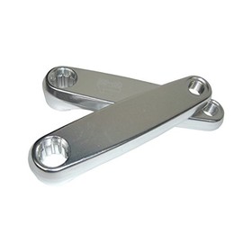 QU-AX Unisex - Adult Crank 3095102400 Crank, Silver, One Size