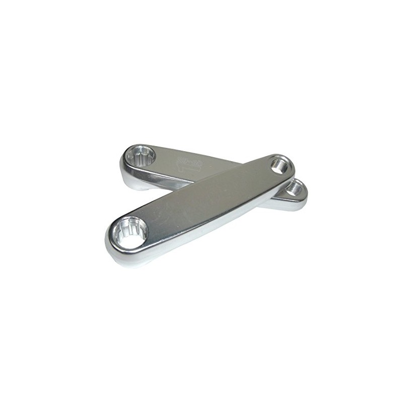 QU-AX Unisex - Adult Crank 3095102400 Crank, Silver, One Size