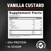 GNC AMP Pure Isolate Whey Protein - Vanilla Custard (28