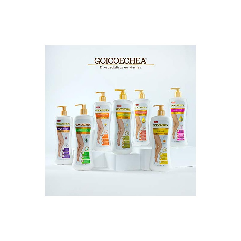 Goicochea Crema Piernas Ginkgo Biloba Extracto Uva Efecto Anti Oxidante