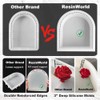 RESINWORLD 10'' Arch Mold, 3'' Deep Silicone Mold, Sturdy Large