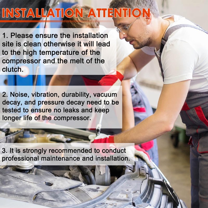 Kessocco CO 4918AC AC Compressor 38810RNAA01 Air Conditioning Compressor Replacement