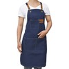 crazy bean BBQ Apron for Men Women Adjustable Work Apron