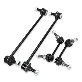 Juego de 4 eslabones de extremo de barra estabilizadora delantera y trasera, compatible con Nissan Altima, 2007, 2008, 2009, 2010, 2011, 2012, 2013, reemplazo# K750094, K750095, K750255, K750256