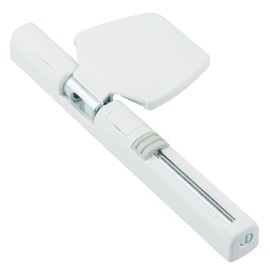 Burg Wächter Window Lock, Burglary Protection for Windows and Balcony Doors, Indoor, Hinged Side, WinSafe WS 44, White, Winsafe WS 44 W SB, 397 x 284 x 104 (H x W x D)