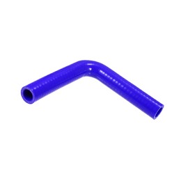 INFINAUTO 19mm 0.75" ID 90 Degree Elbow Silicone Reducer Hose Pipe Bend Turbo Water Intercooler Blue Stylish Design