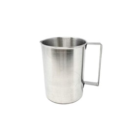Edu-Labs Stainless Steel Lab Beakers with Handle, Griffin-Style (125 mL)