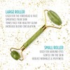 Jade Face Roller - GLAMZA Double Ended Facial Roller &