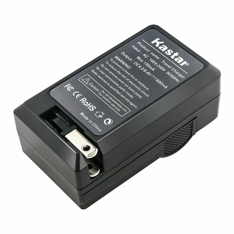 Kastar Battery Wall Charger for Panasonic CGA-S007 & Panasonic LUMIX