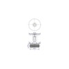 McAlpine ST90CP10-70 90mm Shallow Shower Trap Chrome Plated Plastic, White