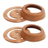 LVACODV Leather Bottle Pump Repair Kit Leather Lower Valve Leather