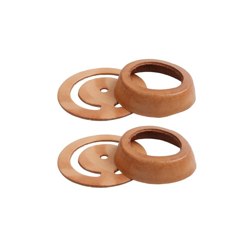 LVACODV Leather Bottle Pump Repair Kit Leather Lower Valve Leather