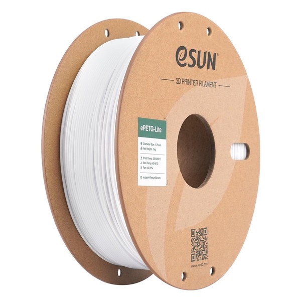 eSUN PETG Filament 1.75mm, High Toughness Glossy PETG 3D Printing