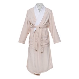 CHADSWORTH & HAIG Ultimate Doeskin Brushed Microfiber Bathrobe Lined In Terry. Luxury Spa & Hotel Bathrobe for Women and Men