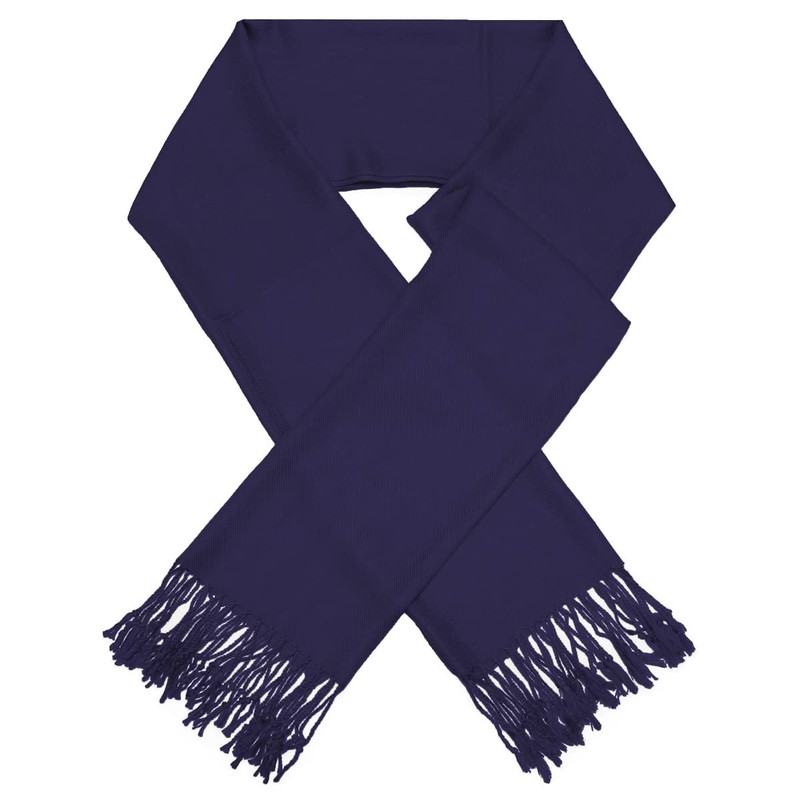 Glory Max Bufanda grande de pashmina suave y sedosa para