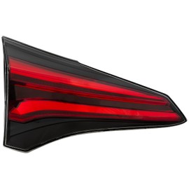 HEADLIGHTSDEPOT Inner Outer Left Set Tail Lamps CAPA Certified Left Driver Compatible with 2016-2018 Toyota Rav 4