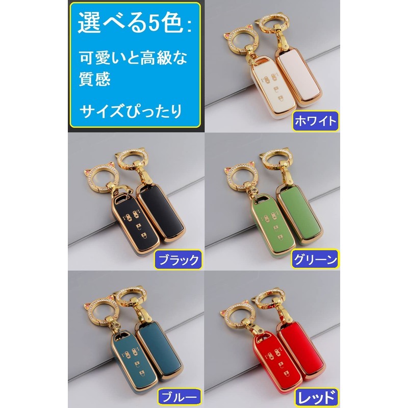 [ZANEKO] N-BOX Key Case Compatible with Honda N-BOX N-ONE N-WGN