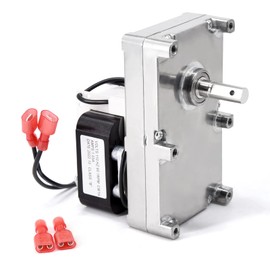 Criditpid 1 RPM Clockwise Auger Motor for Napoleon NPS45, NPS40, NPI45, NPI40 Pellet Stove, NPAM W435-0009 Auger Feed Motor for Timberwolf TPI35, TPS35 Pellet Stove.