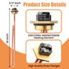 Dgqtrx 2pcs Large Flange SP610160 4500 Watt Water Heater Element