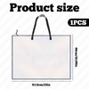 Grosion Art Portfolio Bag,19 x 25 Inch Art Bag,Clear A2
