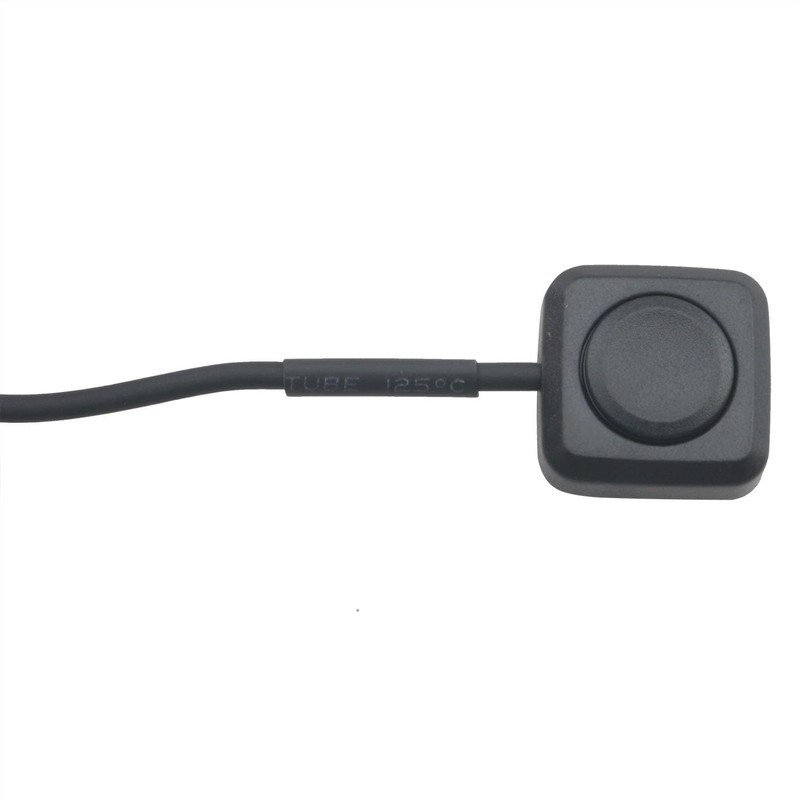 CHENJIN 4PCS Horn Momentary Pushbutton Switch 30CM Wire Length Small