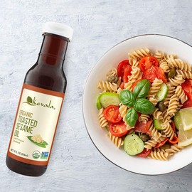 Kevala Organic Toasted Sesame Oil, 1 Gallon (128 Fl Oz)