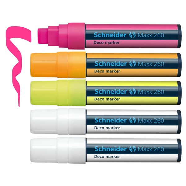 Schneider Maxx 260 Chalk Pen (5 + 15 mm Line