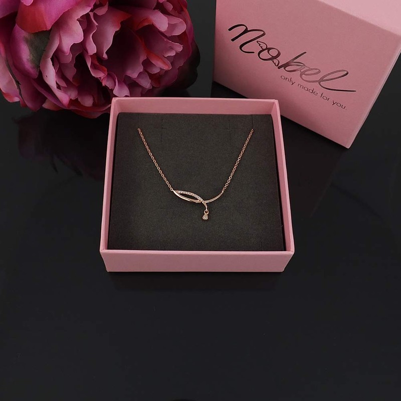 Ethno chain pearls – Brown Gold – – Nobel Schmuck