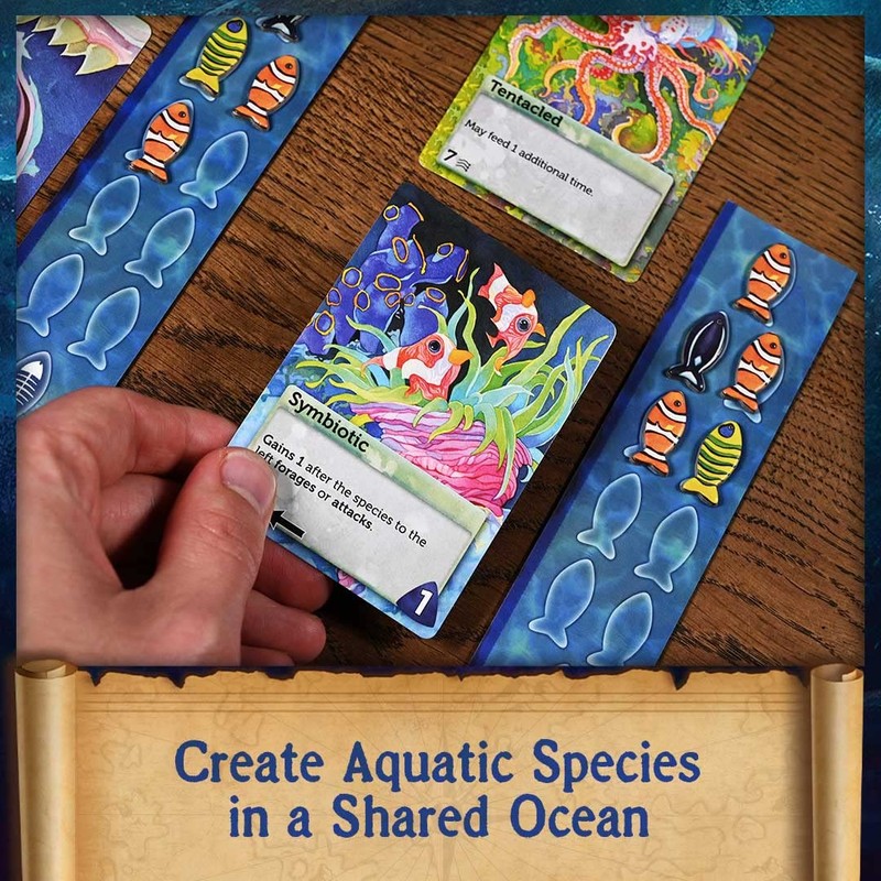 Northstar Game Studio Oceans Board Game - Beautiful Strategy Ecosystem