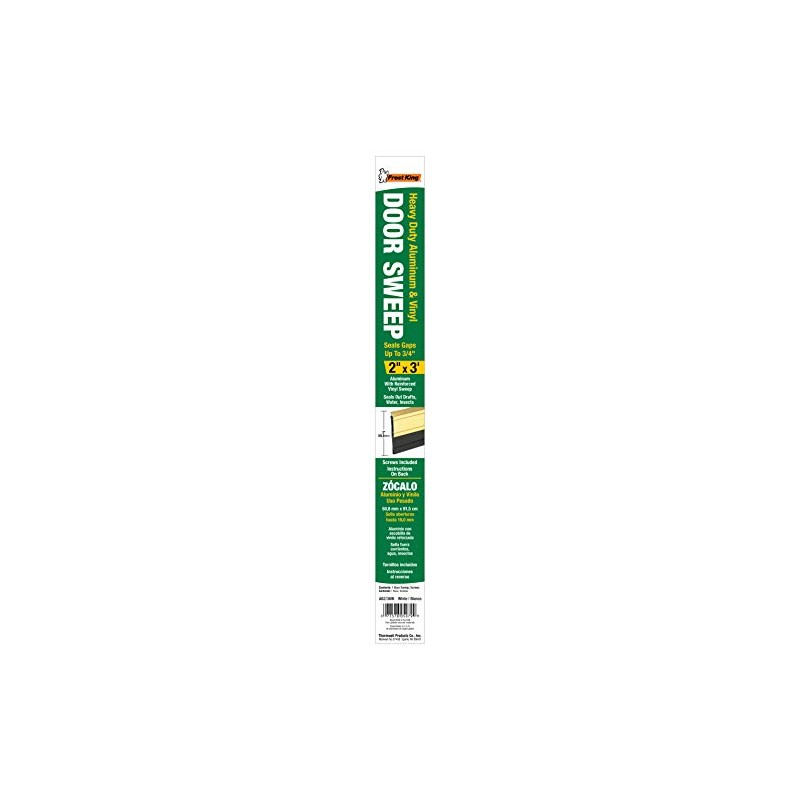 Frost King A62/36WH Premium Extra Wide Aluminum and Vinyl Door
