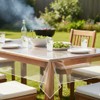 VITA PERFETTA Tablecloth Protector, PVC Transparent (180 x 180 cm)