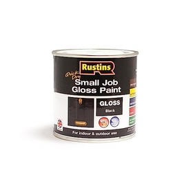 Rustins - Pintura de secado rápido, color negro brillante, 8.5 fl oz, 8.5 onzas líquidas