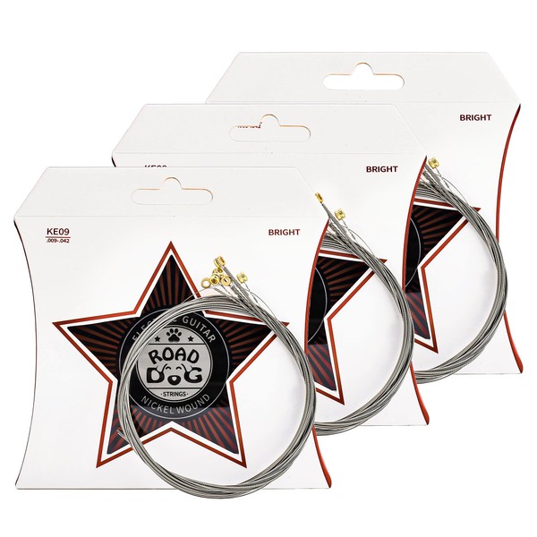 Electric Guitar Strings Nickel Plated Steel with PVD Ion Coating