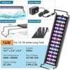 hygger 14 W Aquarium LED Light, Full Spectrum Lighting for