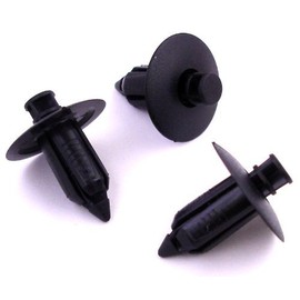Auto Trim Clips FCP-0006F0010 Fastener Clips 10 Pieces Black