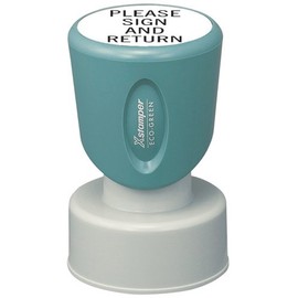 SHAN51 - Xstamper N51 Custom Pre-Inked Round Inspection Stamp